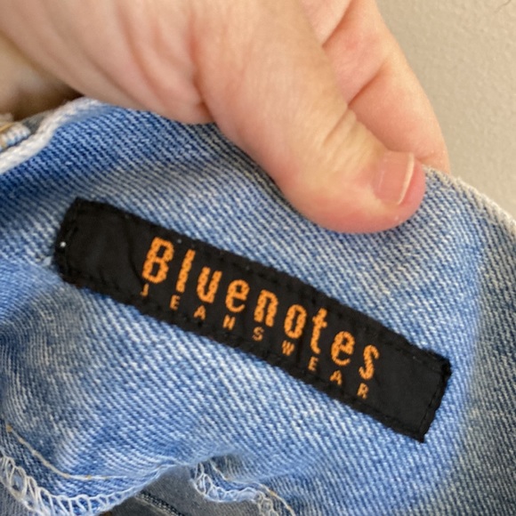 Vintage Jeans Womens 26 x 31 High Pinch Waist Straight Taper 90s 80s Light Blue - Picture 9 of 11